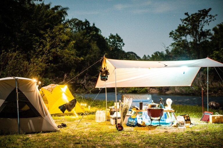 camping tente Ardèche