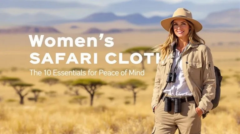 vetement pour safari femme