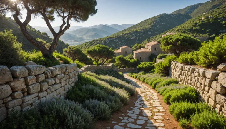paysage corse du sud