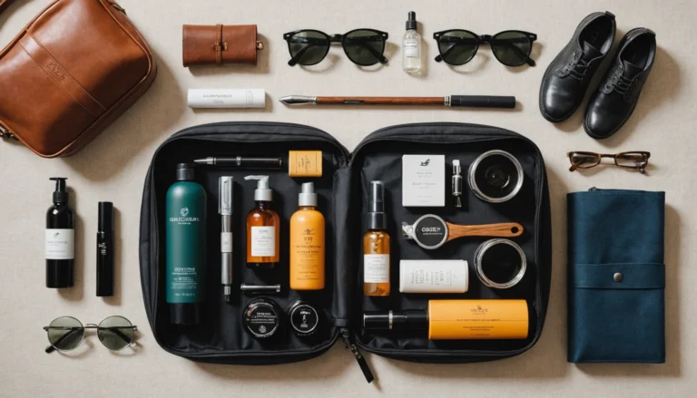 trousse de toilette homme