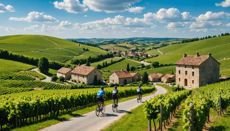Beaujolais à vélo