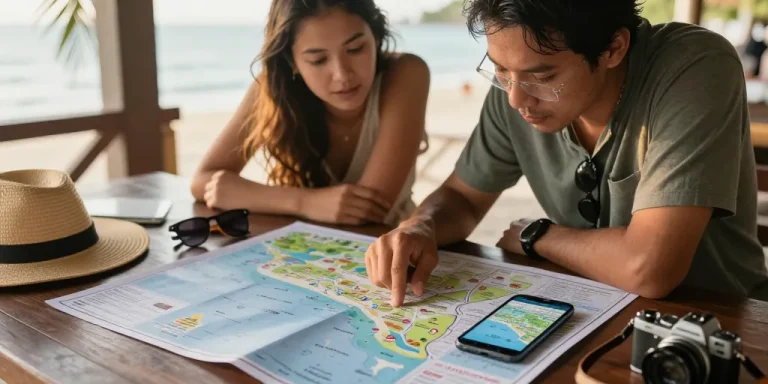 koh samui carte touristique