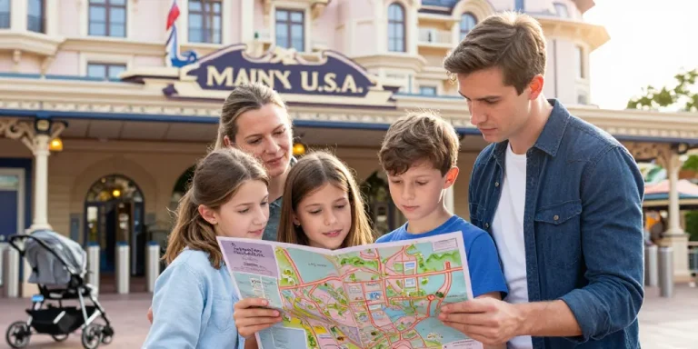 plan Disneyland Paris