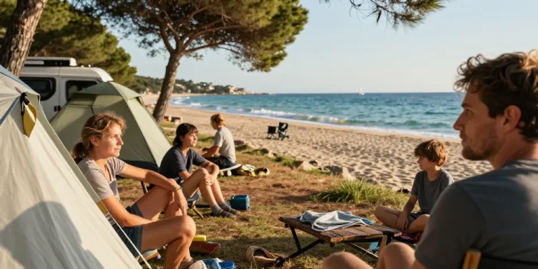 camping var bord de mer