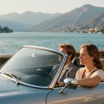 road trip lac italien
