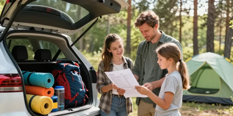 check list vacances camping