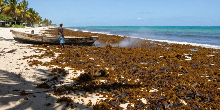sargasses martinique