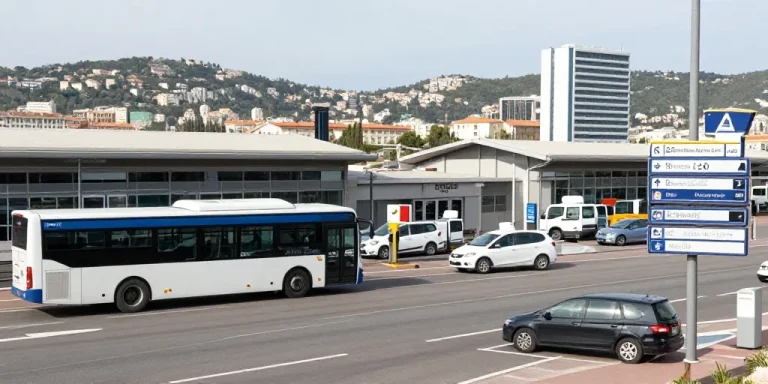 navette aéroport Nice Cannes